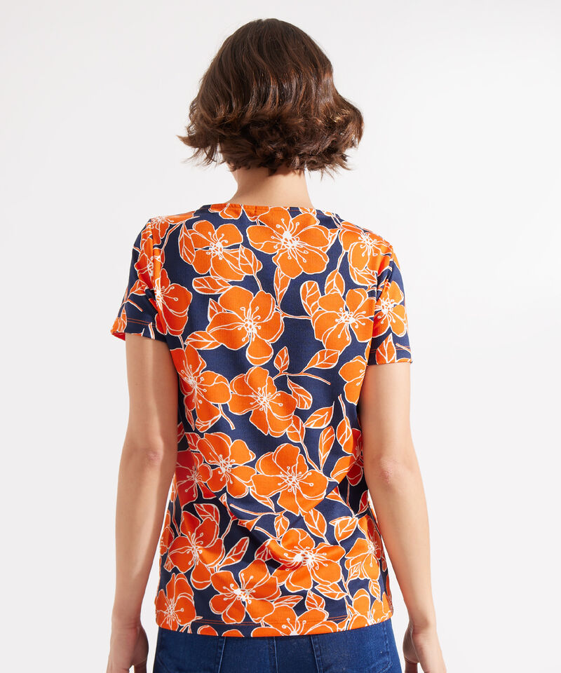 Camiseta Manga Corta Estampada