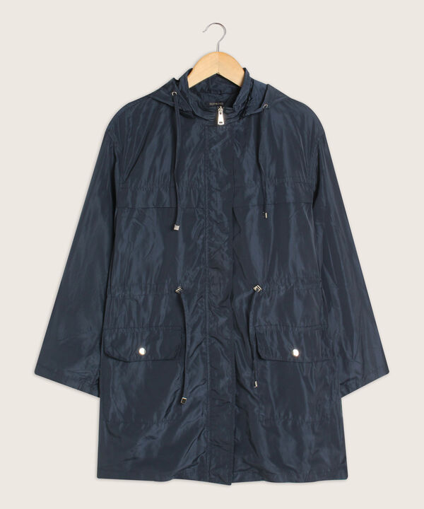 Chaqueta Con Capucha Para Mujer