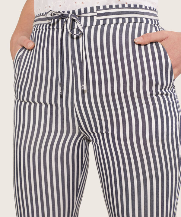 Pantalón Fluido  Preteñido    Fit Missy