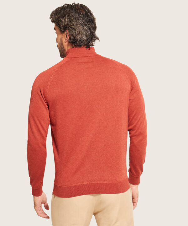 Saco Cuello Alto Con Cremallera