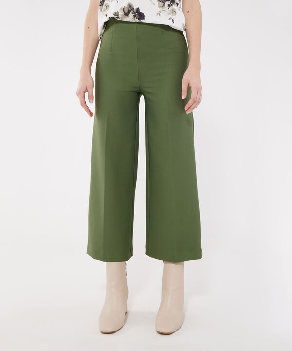 Pantalón Culotte Unicolor image number null