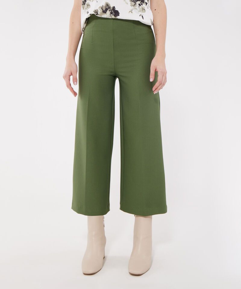 Pantalón Culotte Unicolor