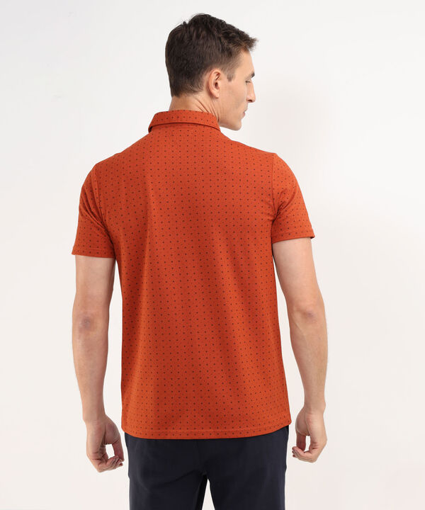Polo Cuello Maquina Estampada