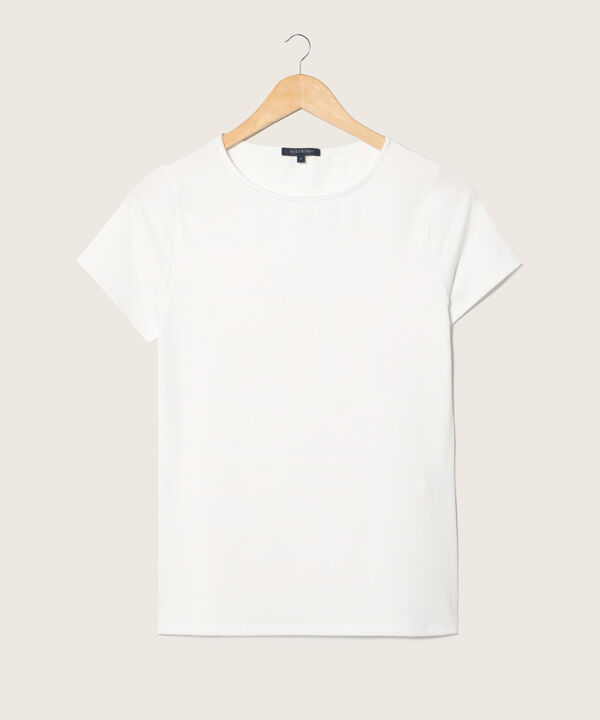 Camiseta Manga Corta Cuello Redondo Unicolor