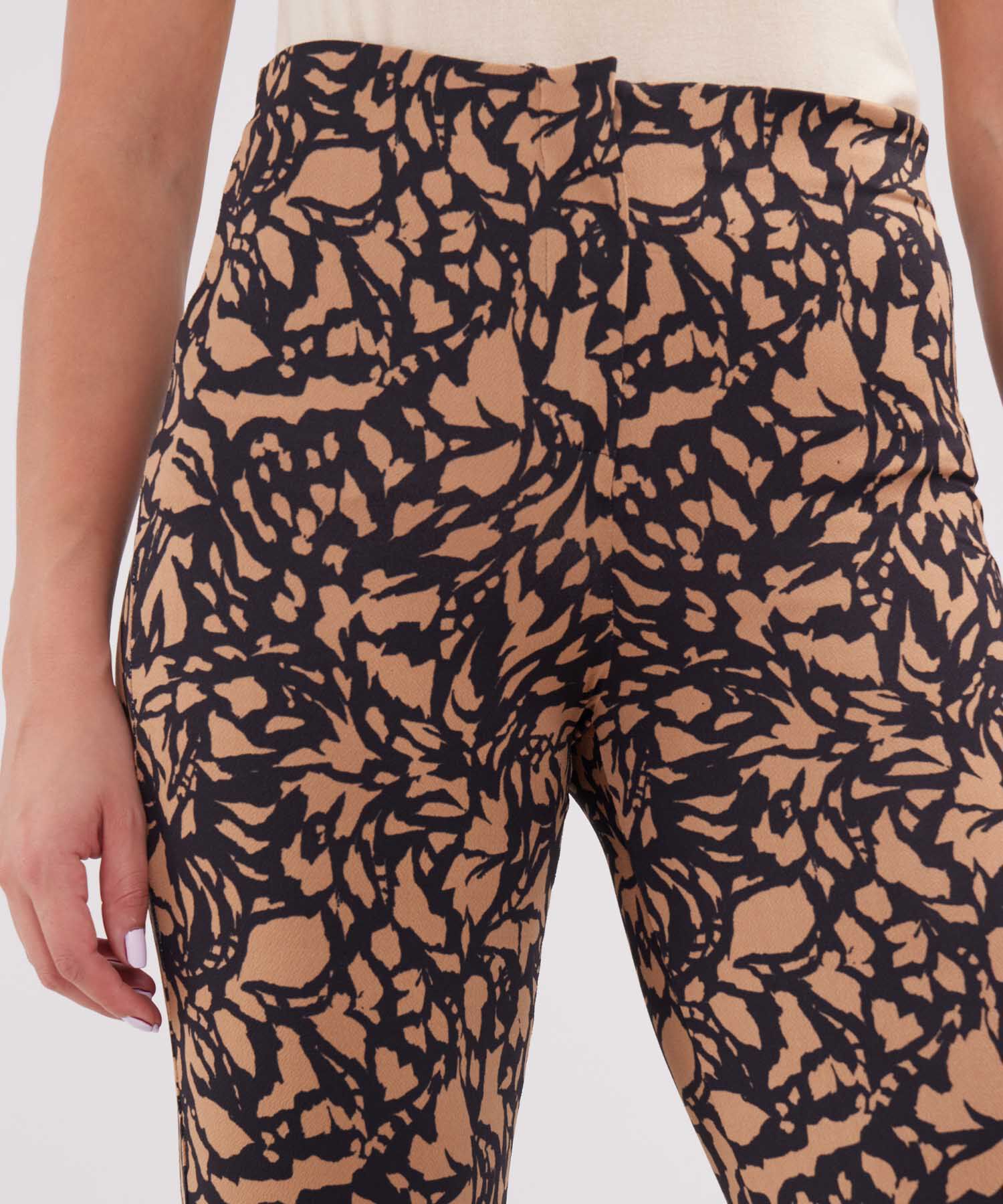 Leggins Tipo Flare Estampado