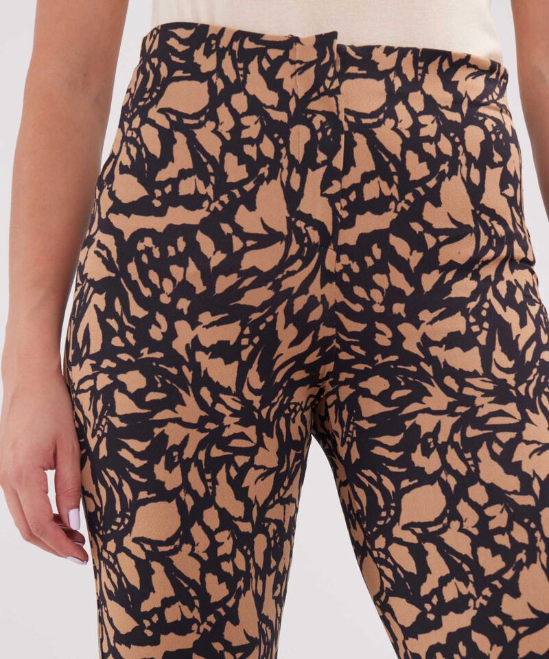 Leggins Tipo Flare Estampado
