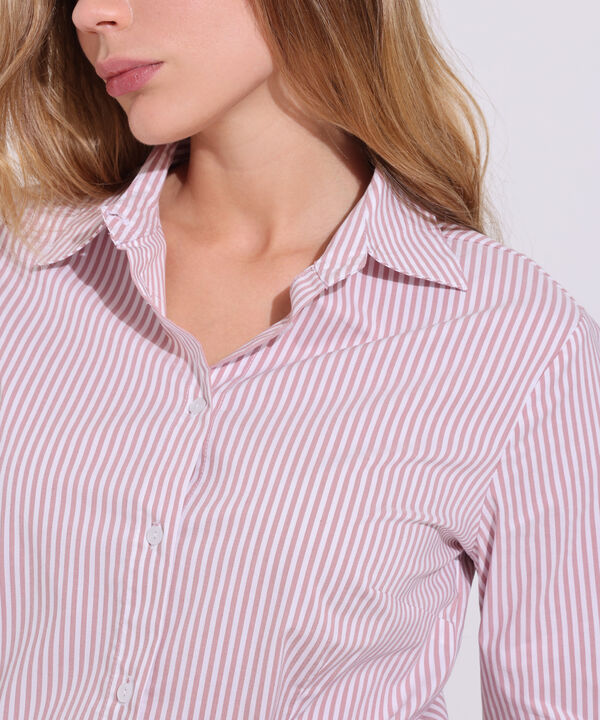 Camisa Manga Larga Preteñida