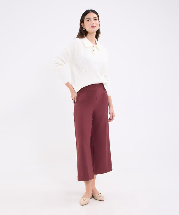 Saco unicolor con botones para mujer image number null