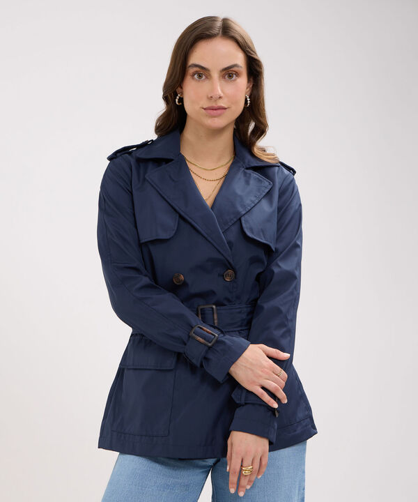 Chaqueta Trench image number null