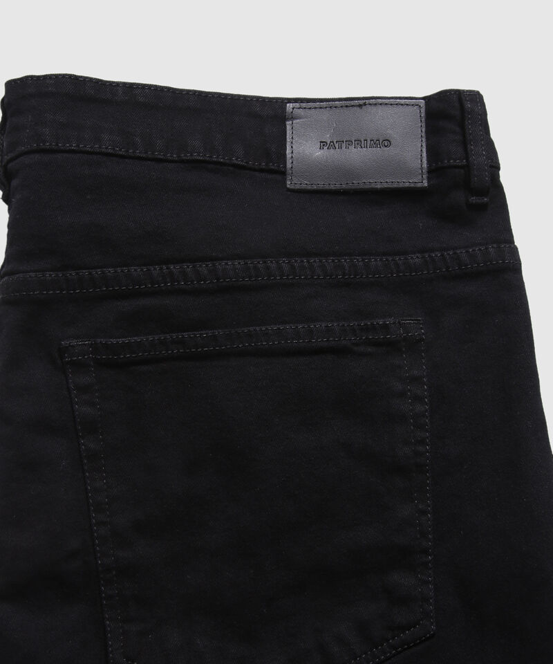 Jeans Regular Stretch Tono Negro