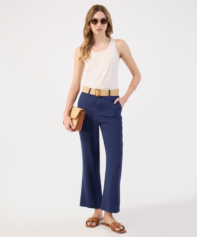 Pantalón Bota Cropped y Campana