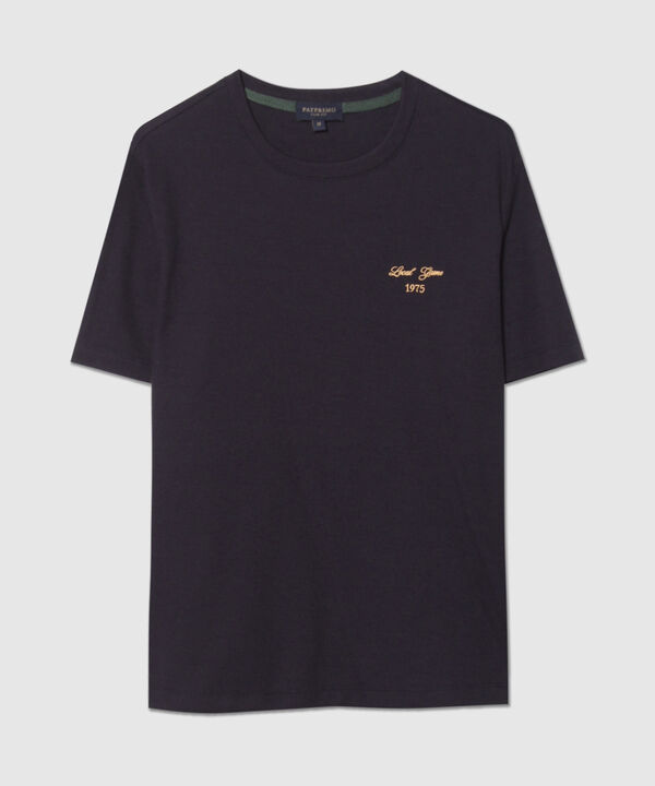 Camiseta Con Textura Estampado