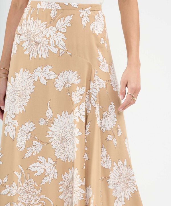 Falda Estampado Botánico
