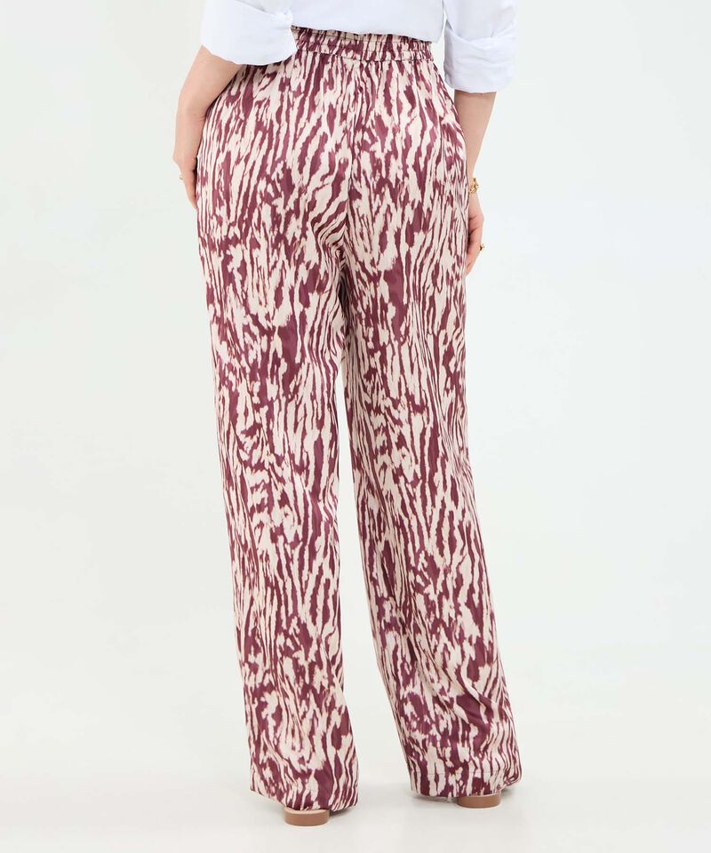 Pantalón estampado para mujer