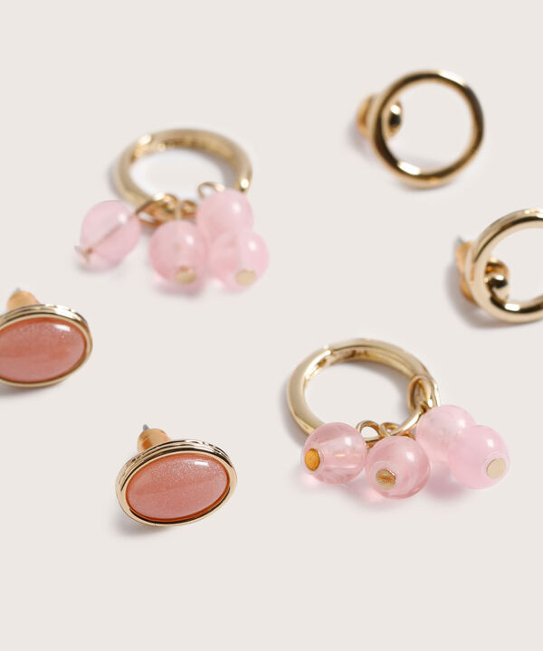 Aretes Set X3 Pares De Aretes image number null