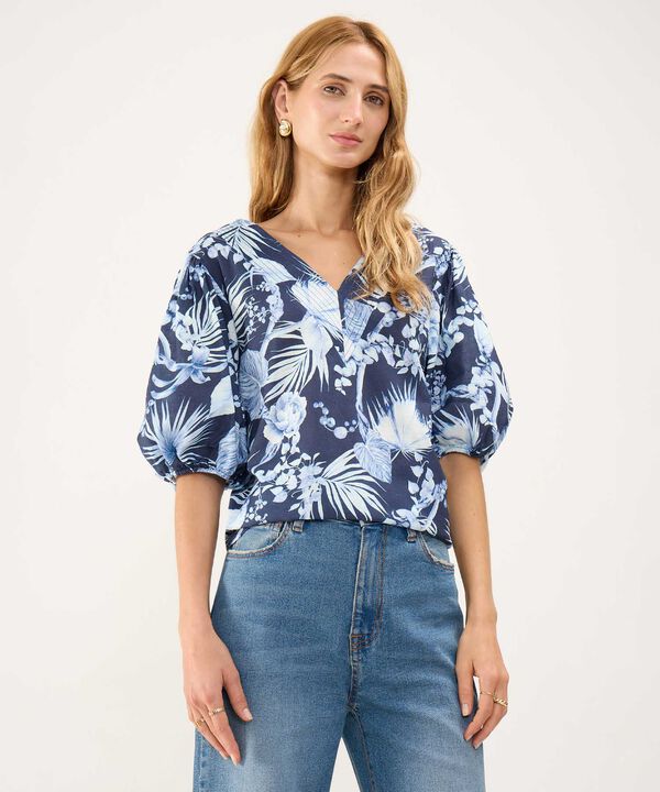 Blusa Estampado Floral image number null