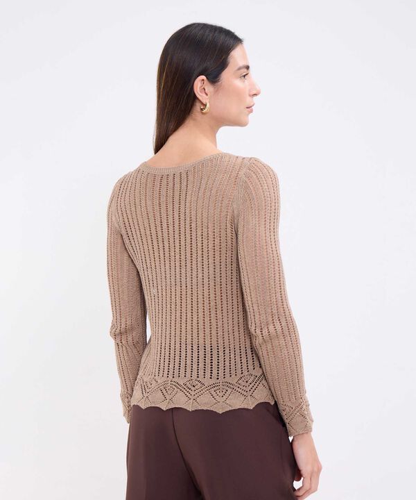 Saco unicolor para mujer