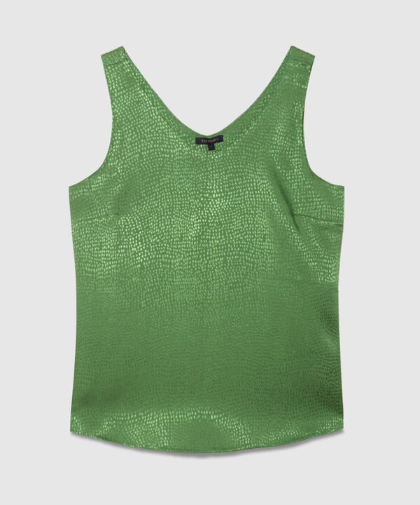 Blusa Tiras Unicolor