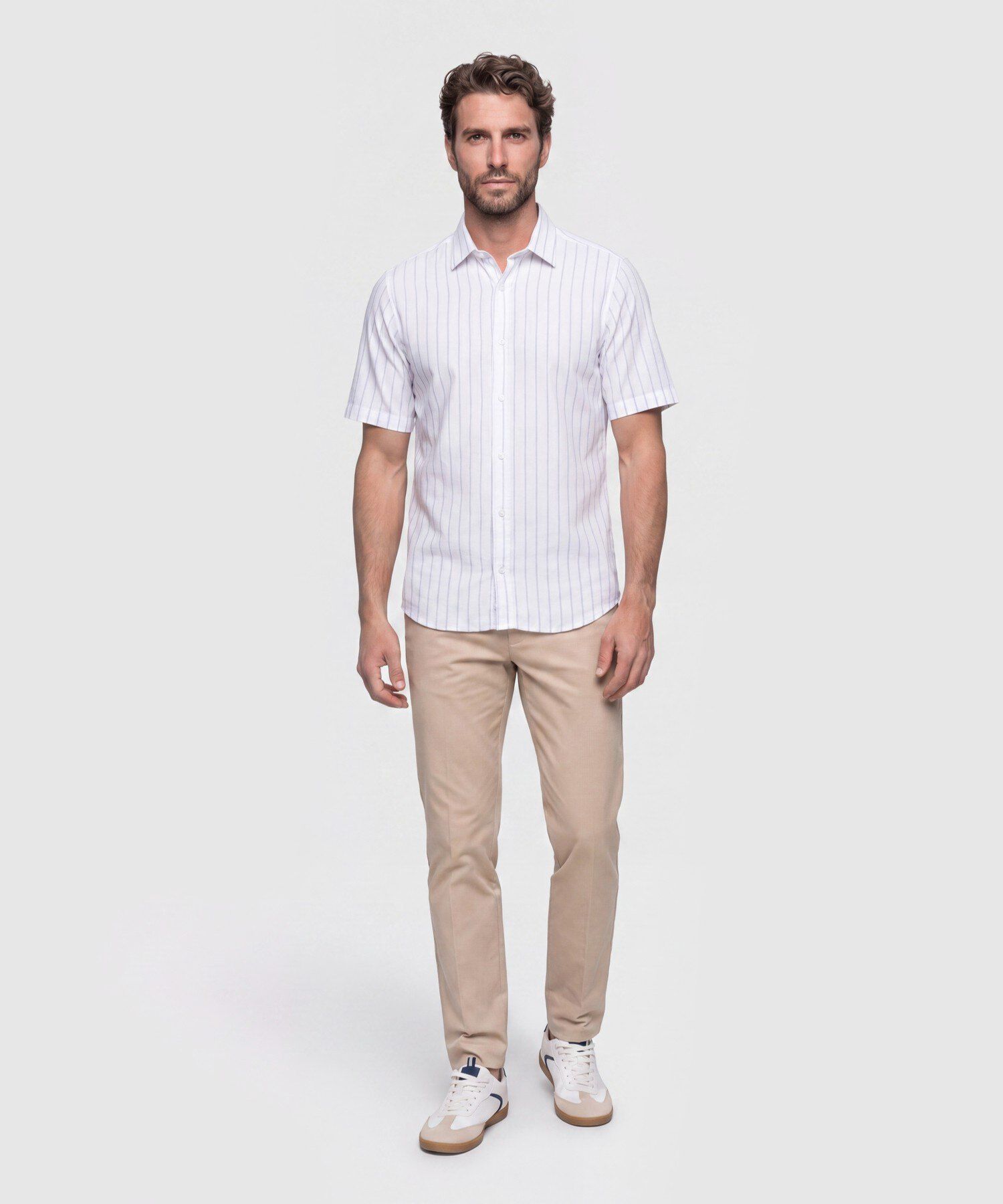 Camisa Manga Corta Cl&aacute;sica para Hombre