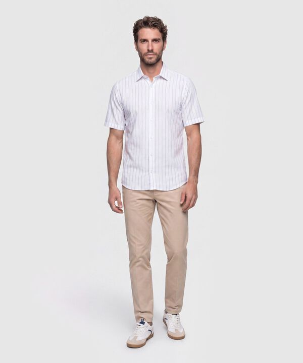 Camisa Manga Corta Cl&aacute;sica para Hombre