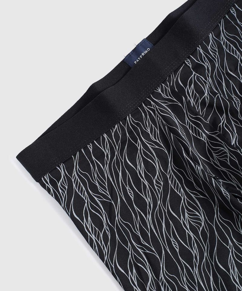 B&oacute;xer Medio Con Estampado Para Hombre