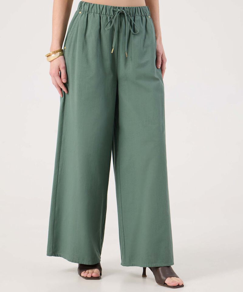Pantalón Fluido Unicolor