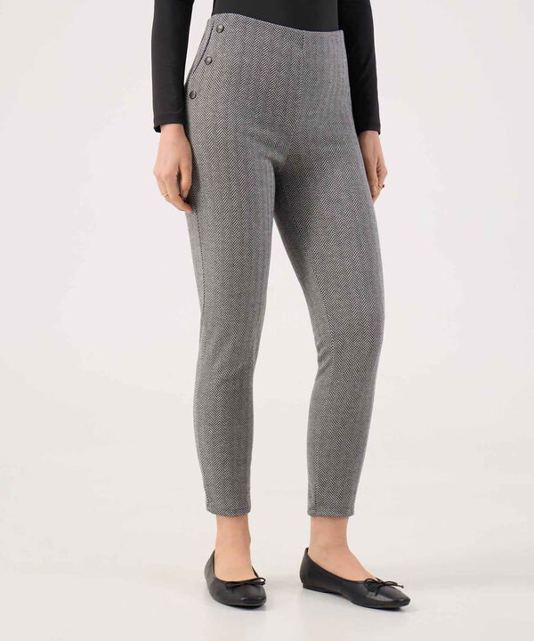 Leggins Estampados Con Broches image number null