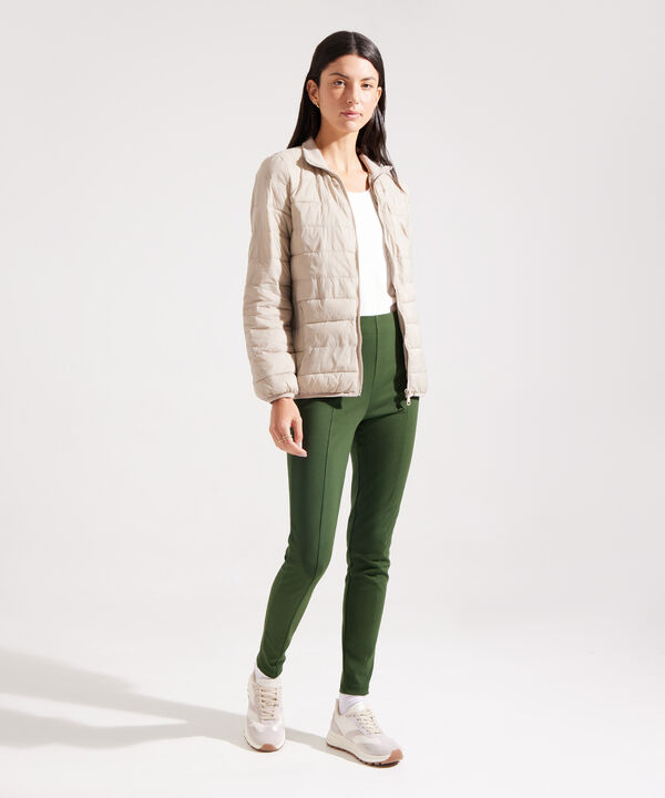 Leggings Unicolor Con Vena En Frente image number null