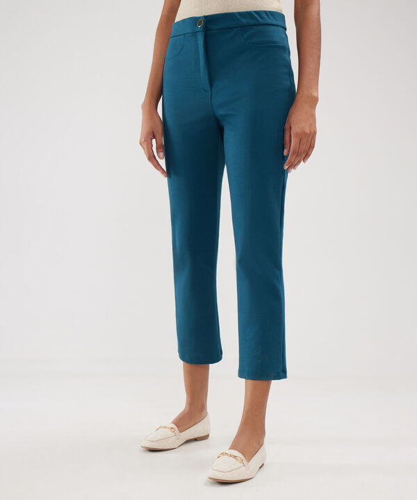 Leggins Unicolor Con Cierre Botón image number null