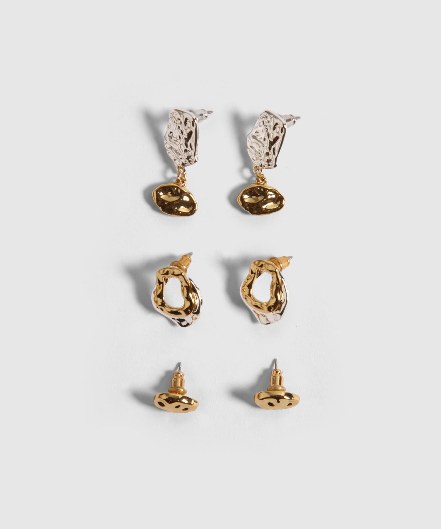 Set X 3 Pares De Aretes