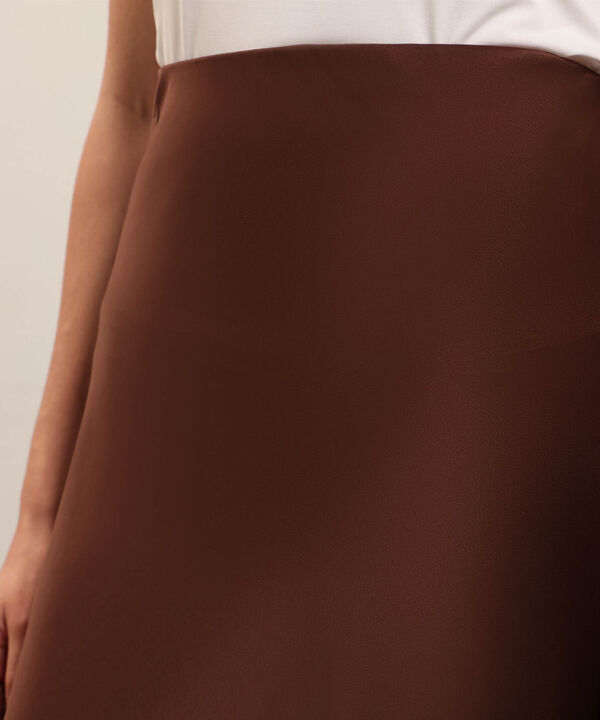 Falda Larga Minimalista para Mujer