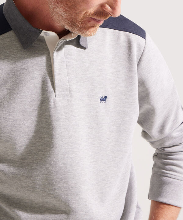 Buzo con Cuello Tipo Polo