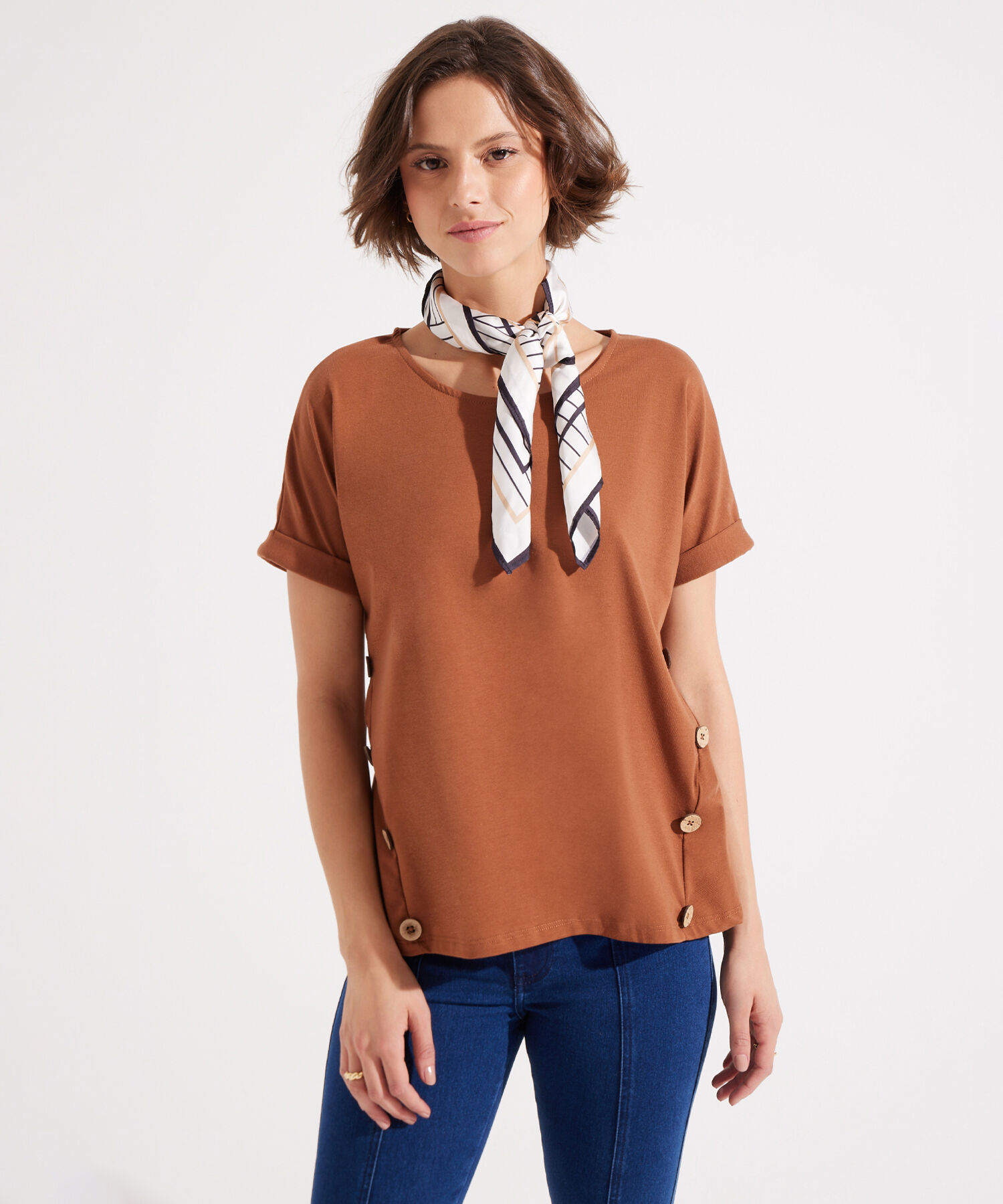 Camiseta Manga Corta con Botones Compra ahora Patprimo