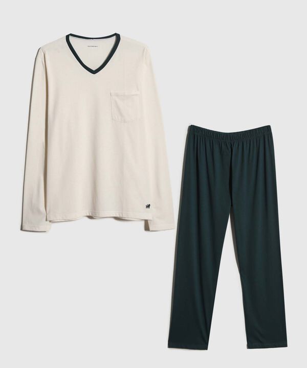 Conjunto de Pijama Manga Larga
