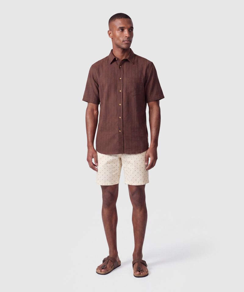 Bermuda Estampada Casual Hombre