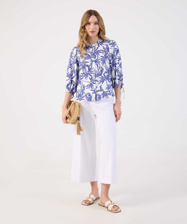 Blusa Estampada Mujer Manga 3/4 image number null