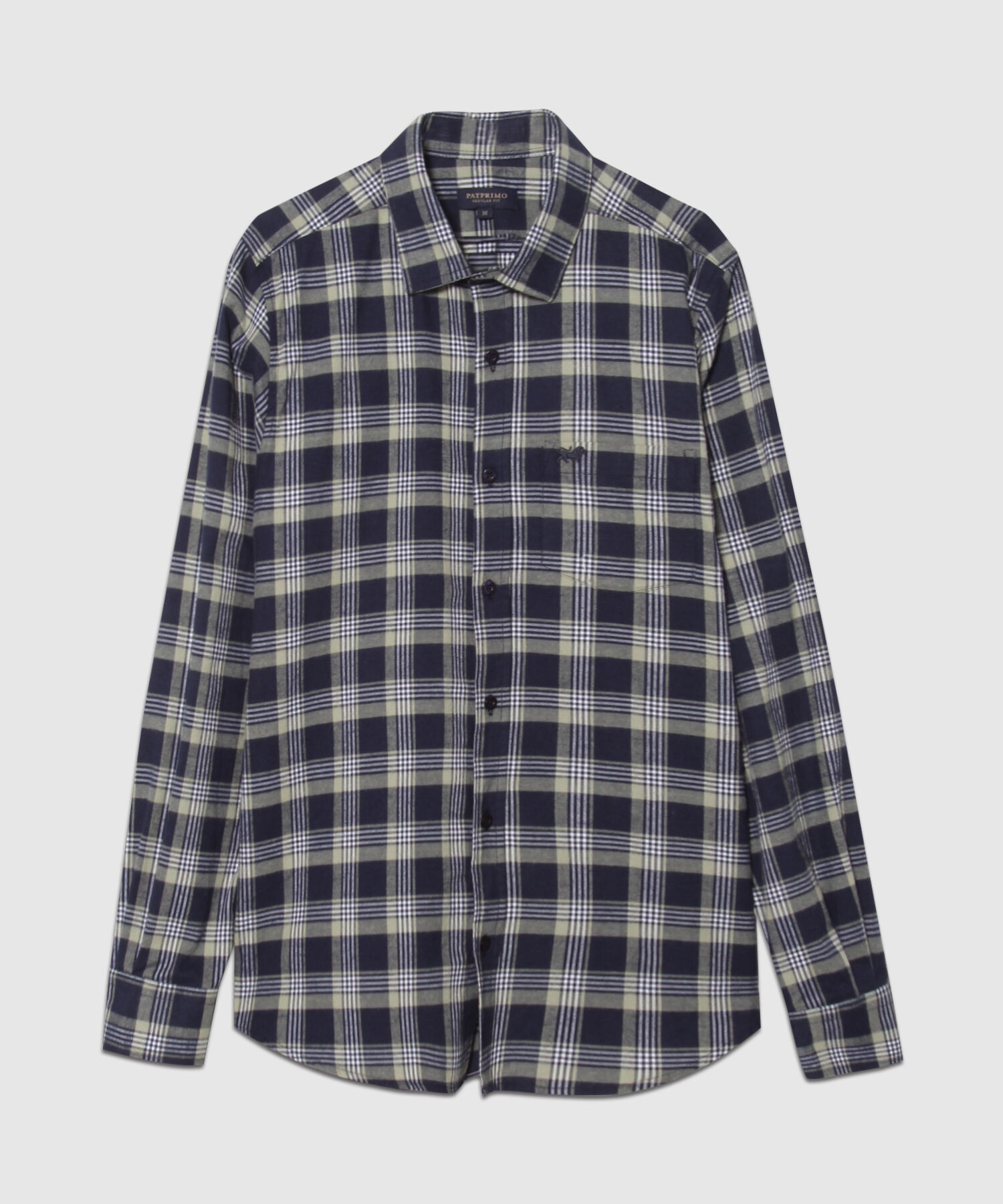 Camisa Manga Larga a Cuadros