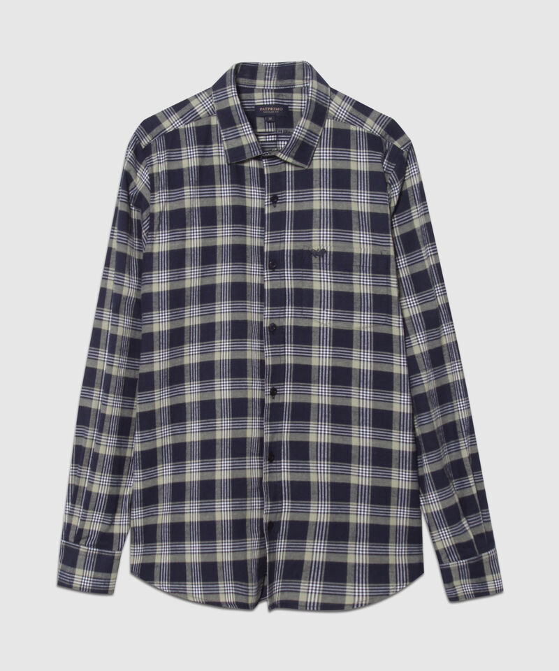 Camisa Manga Larga a Cuadros
