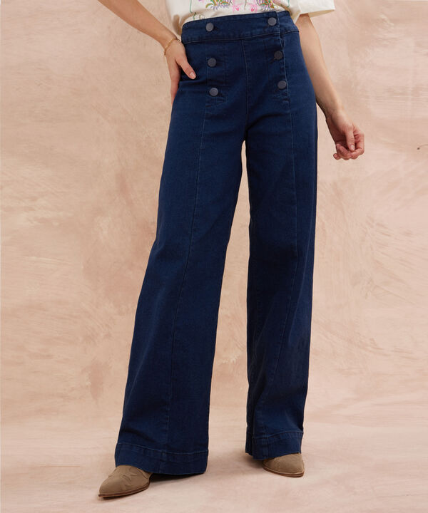 Jean Wideleg Nautico Tono Raw image number null