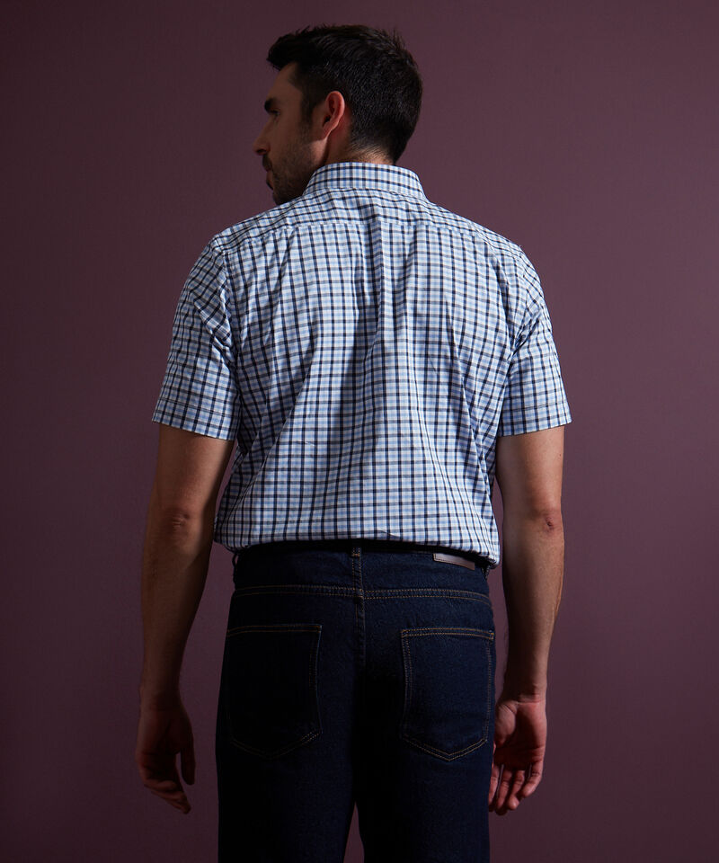 Camisa a Cuadros Manga Corta