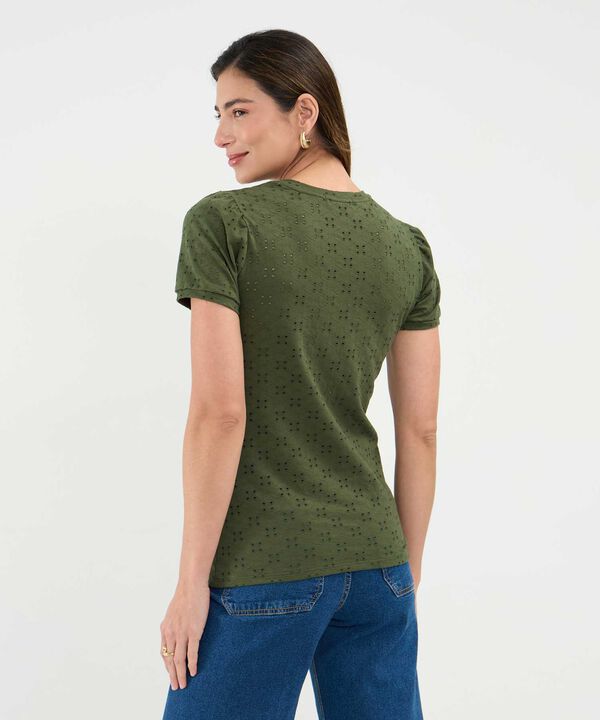 Camiseta en Ojalillo