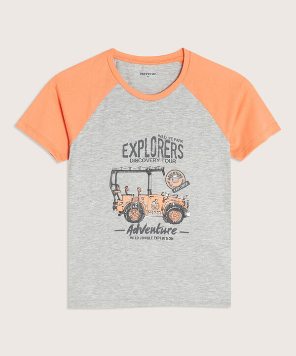 Pijama Niño Camiseta Manga Corta