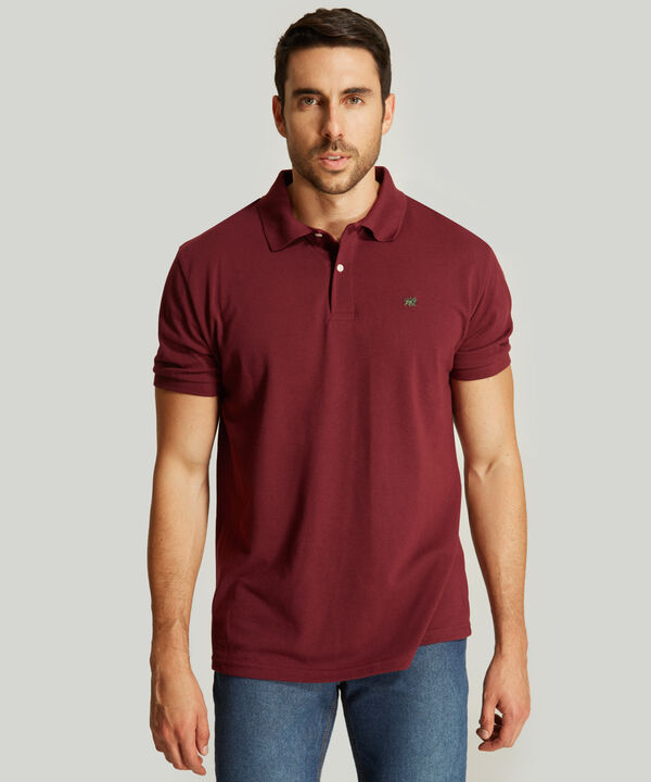 Polo Tejido Unicolor Cuello Y Puños Tejidos, Con Bolsillo Y Con Hiladillo