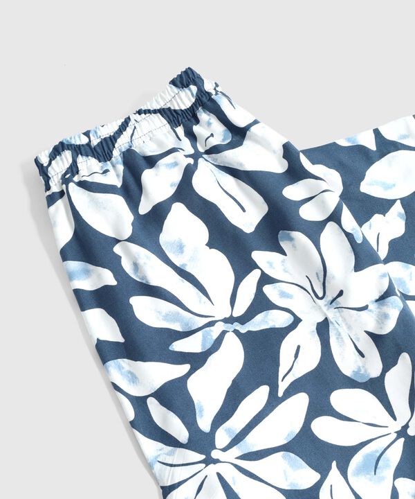 Pantal&oacute;n Holgado Estampado Mujer Curvy