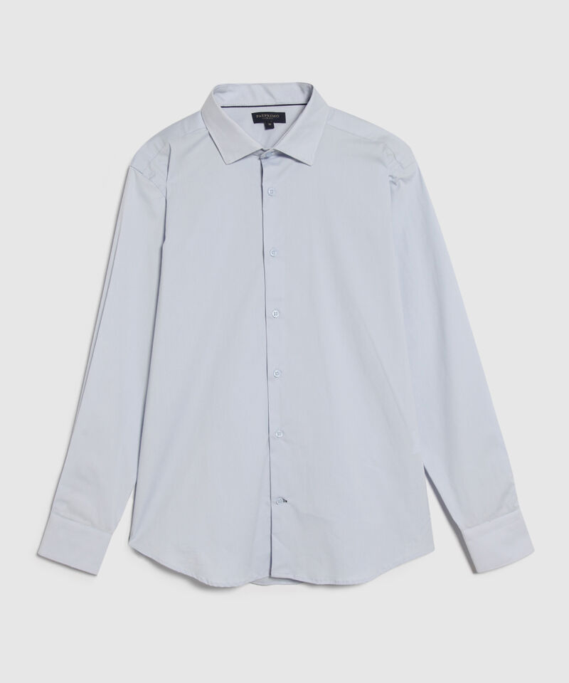 Camisa Corbatera Manga Larga