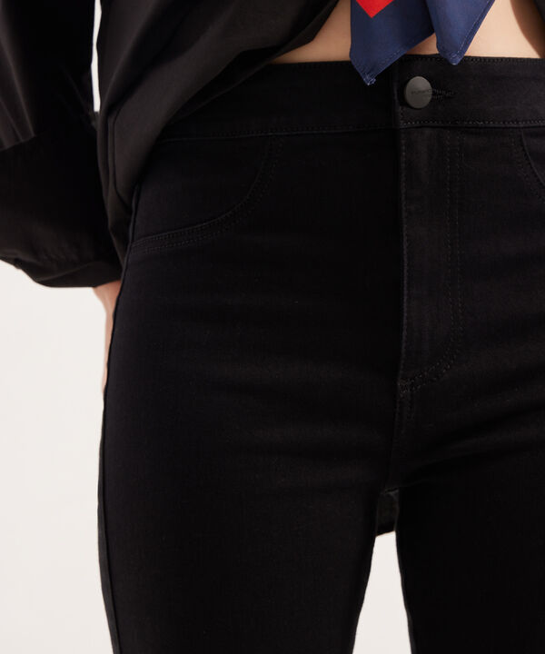 Jeggings Flare Tiro Alto image number null