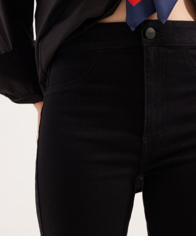 Jeggings Flare Tiro Alto