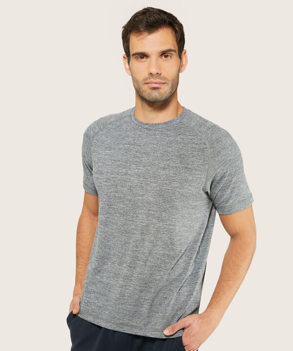 Camiseta Deportiva Jaspeada