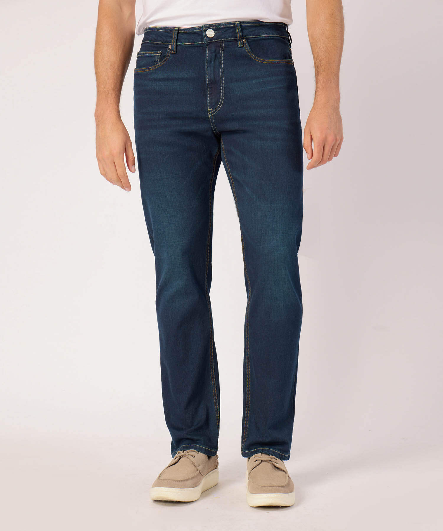 Jean Slim Tono Azul Oscuro 