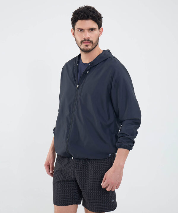 Chaqueta Unicolor Con Bolsillo image number null